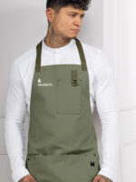 Braaimaster schort Heavy Green 1