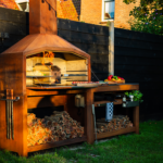 Halterung für die Schaufel am Braaimaster-Gestell