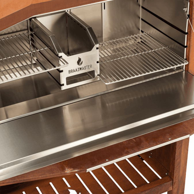braaimaster deur inleg duo