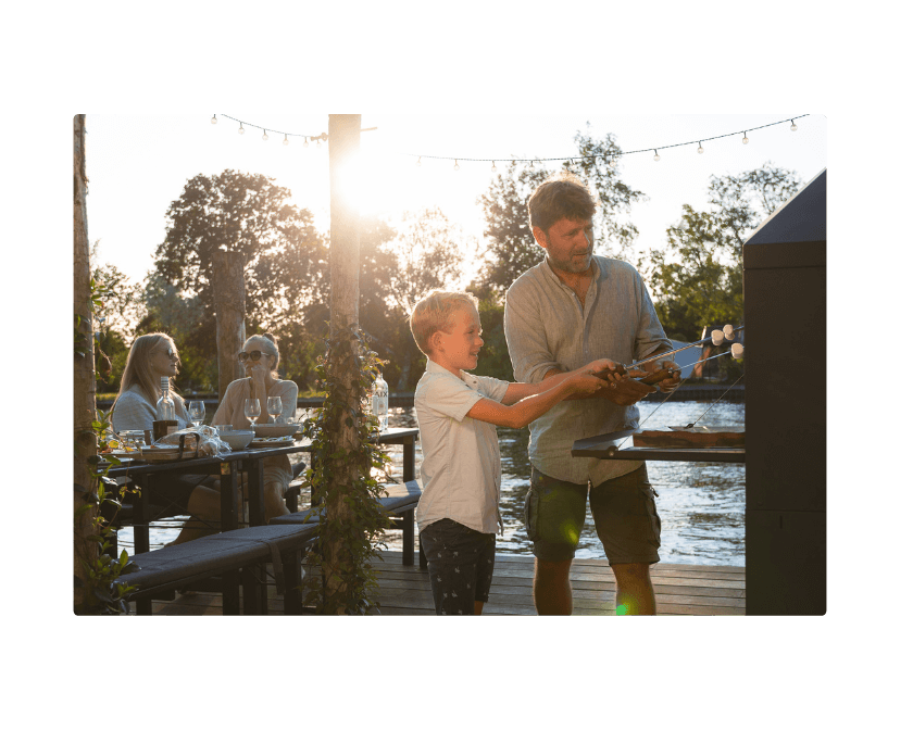 enfant père moment braai moments braaimaster