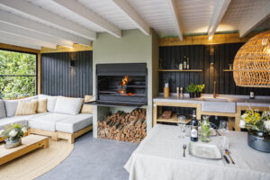 Braaimaster Built in duo svart