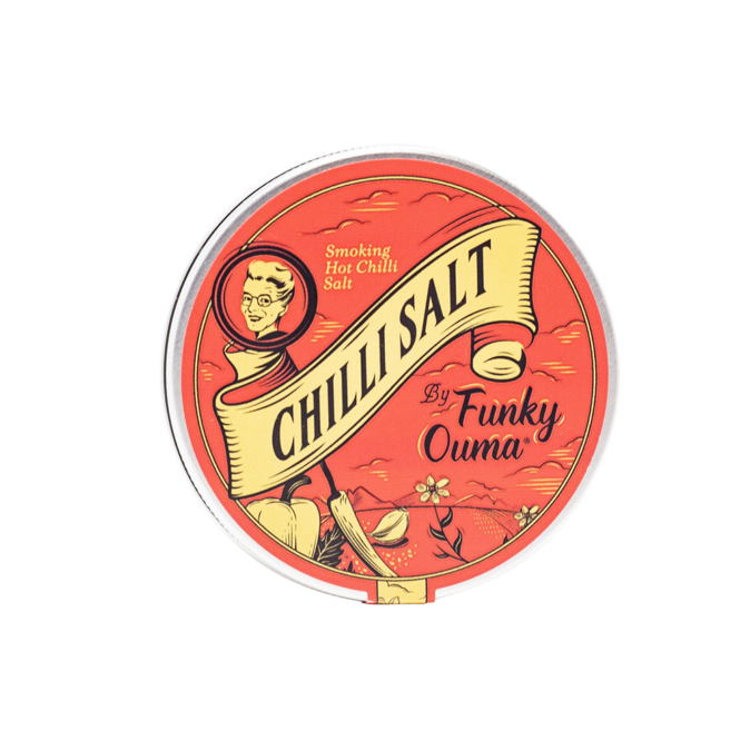 Funky Ouma Chili Salt Travel Tin